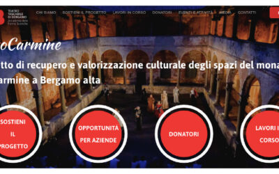 Verso l’inaugurazione dell’Ex Convento del Carmine a Bergamo, grazie al fundraising