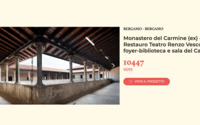 Fundraising culturale, un altro modo di concepirlo e farlo: il grande successo del progetto Art Bonus del Teatro Tascabile di Bergamo