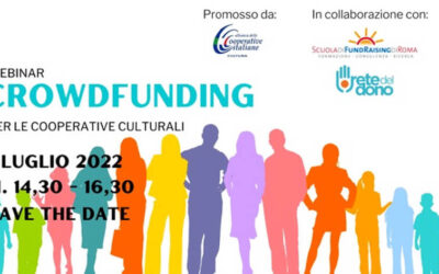 Il crowdfunding per le cooperative culturali: webinar gratuito